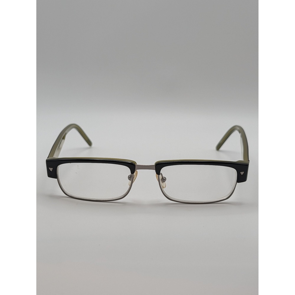 Guess GU1546 Eyeglass Frames Only Black Green Full Rim Rectangle 52-17-145 - Picture 3 of 16